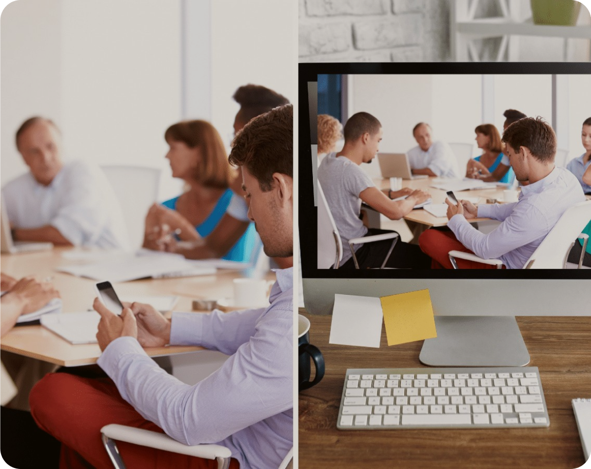 In-person or virtual events